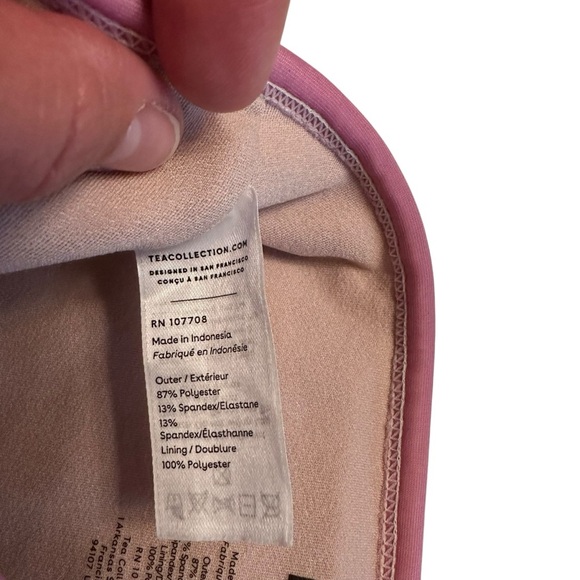 Tea Collection | Girl Blue & Purple Ice Cream Cone Tankini Swim Set Size 6 - Picture 3 of 11